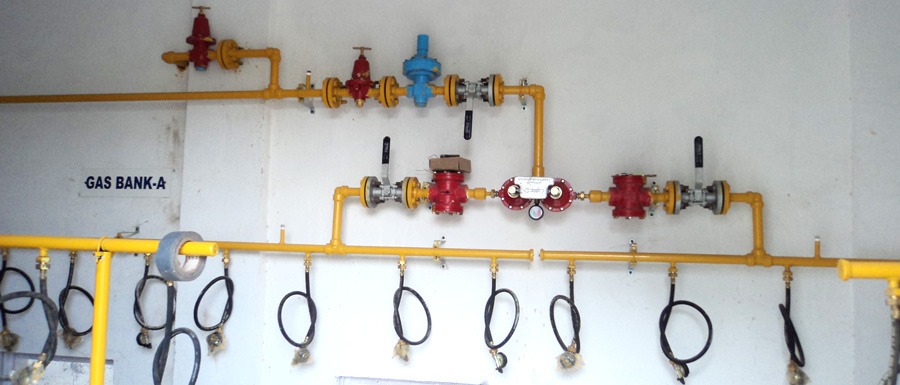 Centralized Gas Bank Manifolds